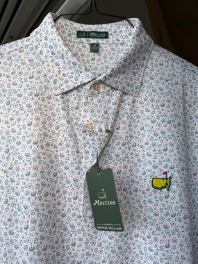 2026 Masters by Peter Millar, Concessions Print, New w/ tags, Medium, RARE